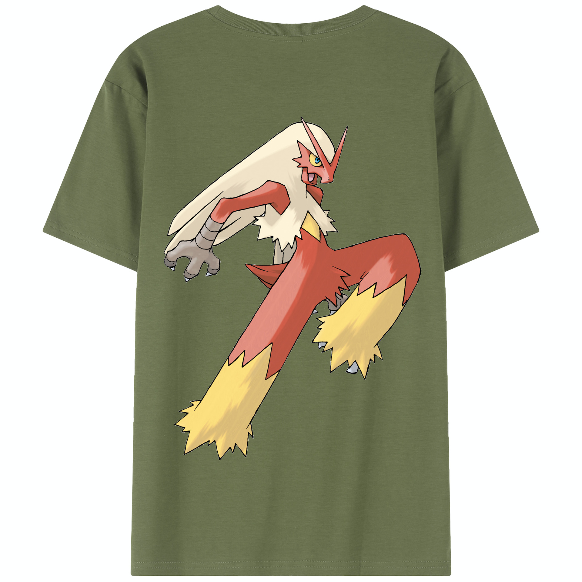 （画像用） ポケットモンスター Pokémon 綿100％半袖Tシャツ（背面プリント）